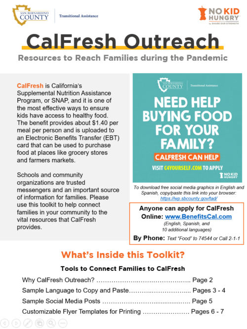 CALFRESH WEBINAR: Good For Students, Good For Schools: How CalFresh ...