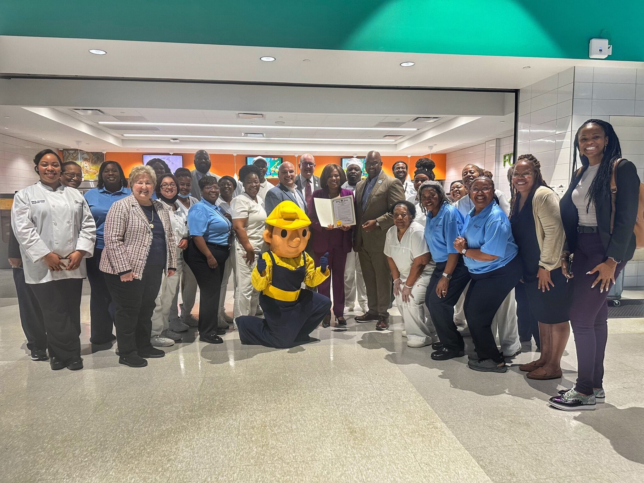 MayorPresident Broome Visits Jefferson Terrace Elementary to Celebrate