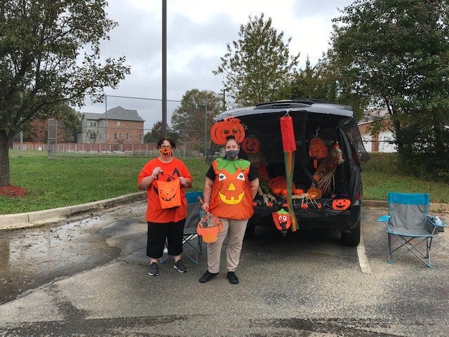 Trunk-n-Treat at Charles County free meal site - MARYLAND