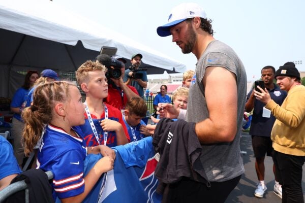 Buffalo Bills Training Camp, August 04, 2025 at St. John Fisher University.
